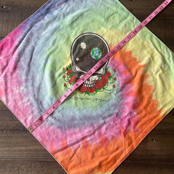 Rare Vintage Grateful Dead Space Your Face Bandana - Picture 6 of 8